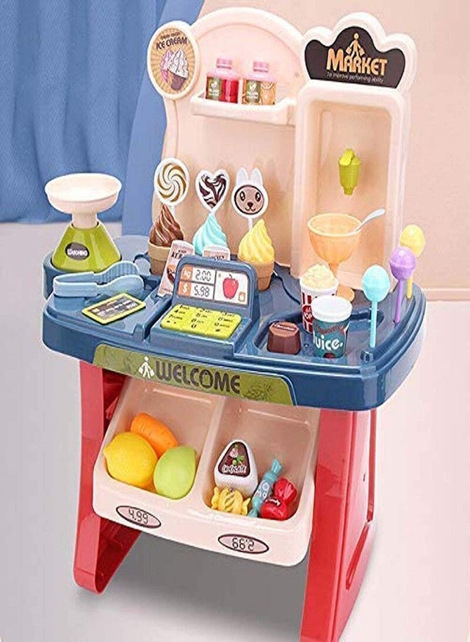 Oupstrive Mini Home Super Market 33PCS Toy Set Kids Role Pretend Play Set Mini Home Supermarket kit for Kids Toys | Kitchen Set for Boys and Girls (Multicolor, Pack of 1) - Image 4